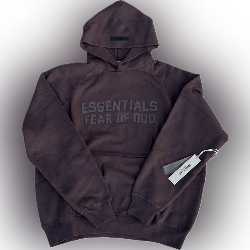 Fear of God Essentials Plum Hoodie